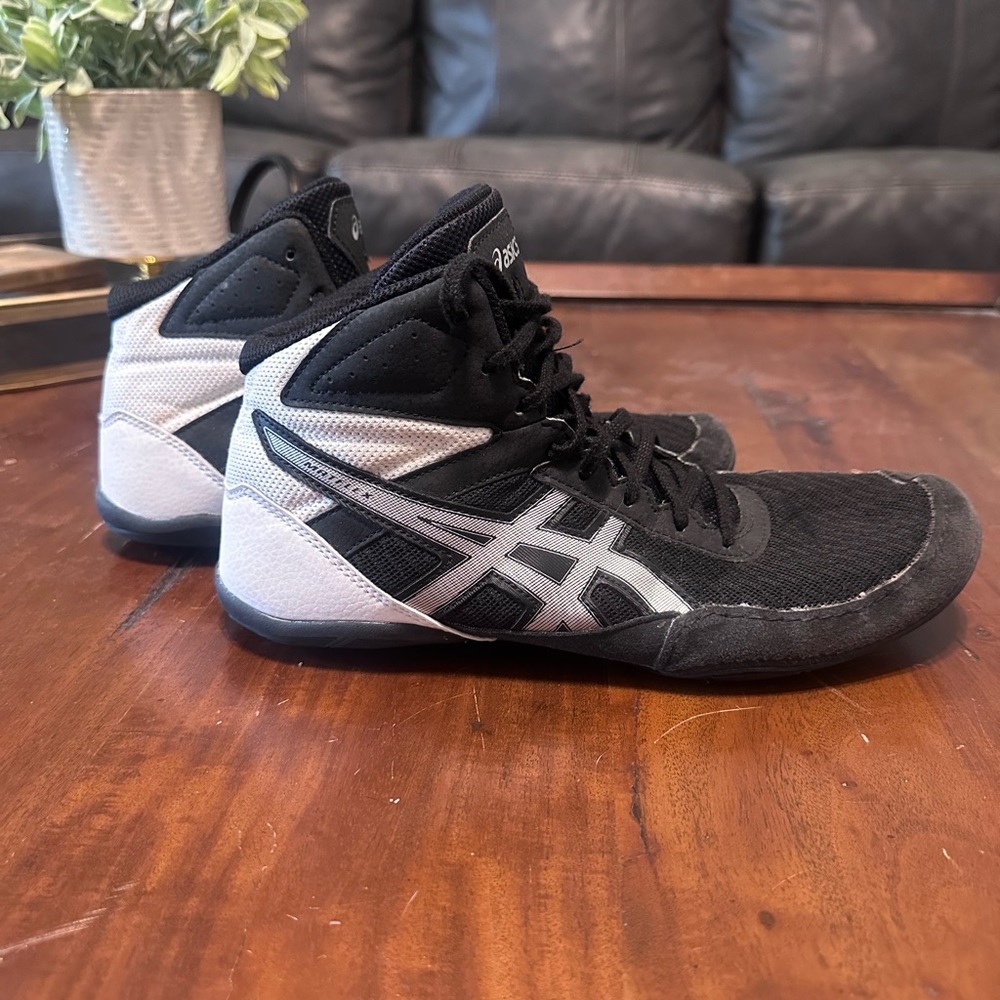 ASICS Black and Gray Athletic Shoes